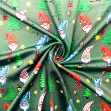 Load image into Gallery viewer, christmas star starfish christmas tree printed fabric
