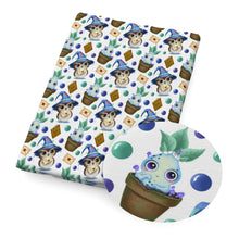Load image into Gallery viewer, envelope leaf leaves tree round oval printed fabric
