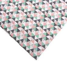 Load image into Gallery viewer, flower floral triangle printed fabric

