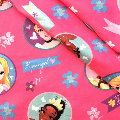 flower floral pink series printed fabric