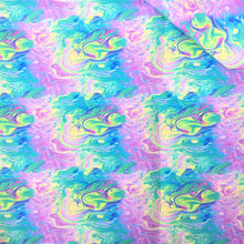 Load image into Gallery viewer, rainbow color paint splatter printed fabric
