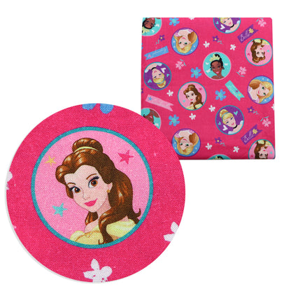 flower floral pink series printed fabric