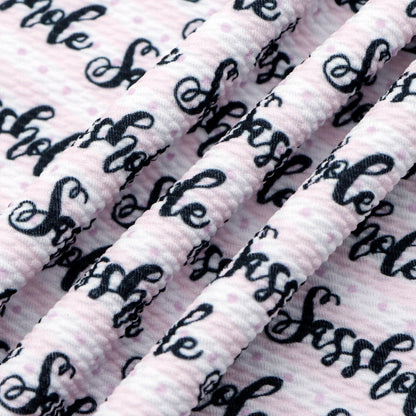 stripe dots spot pink series printed fabric
