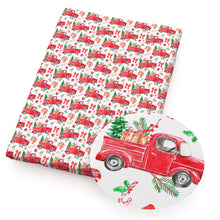Load image into Gallery viewer, bowknot bows christmas day printed fabric
