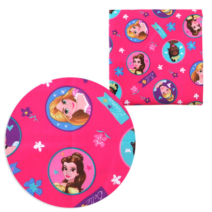 flower floral pink series printed fabric