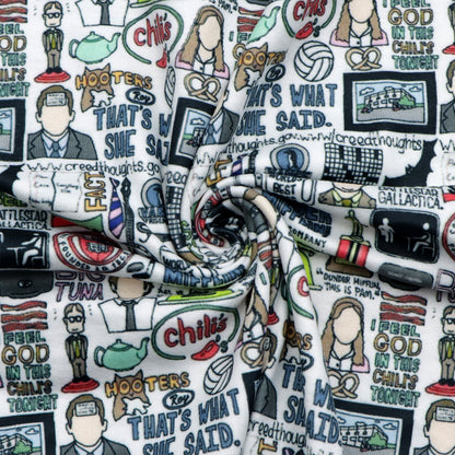 chili peppers printed fabric