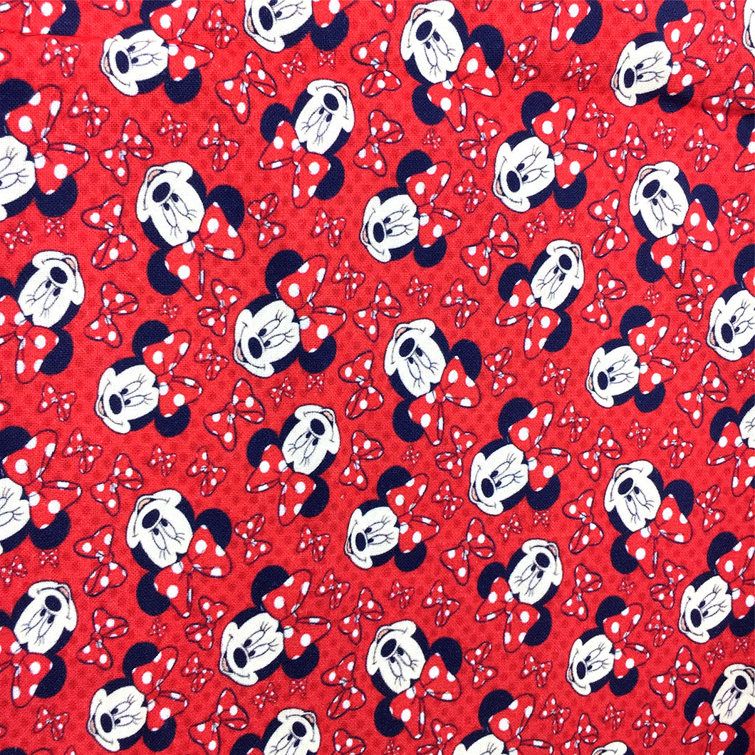 bowknot bows red series printed fabric