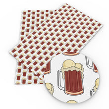 Load image into Gallery viewer, Beer Theme Printed Fabric
