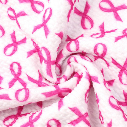 breast cancer printed fabric