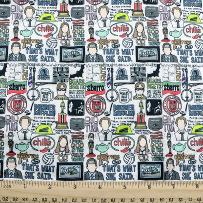 chili peppers printed fabric