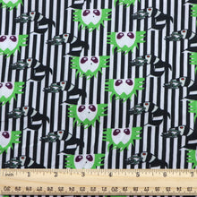 Load image into Gallery viewer, snake pattern stripe printed fabric
