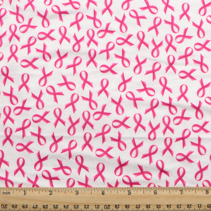 breast cancer printed fabric
