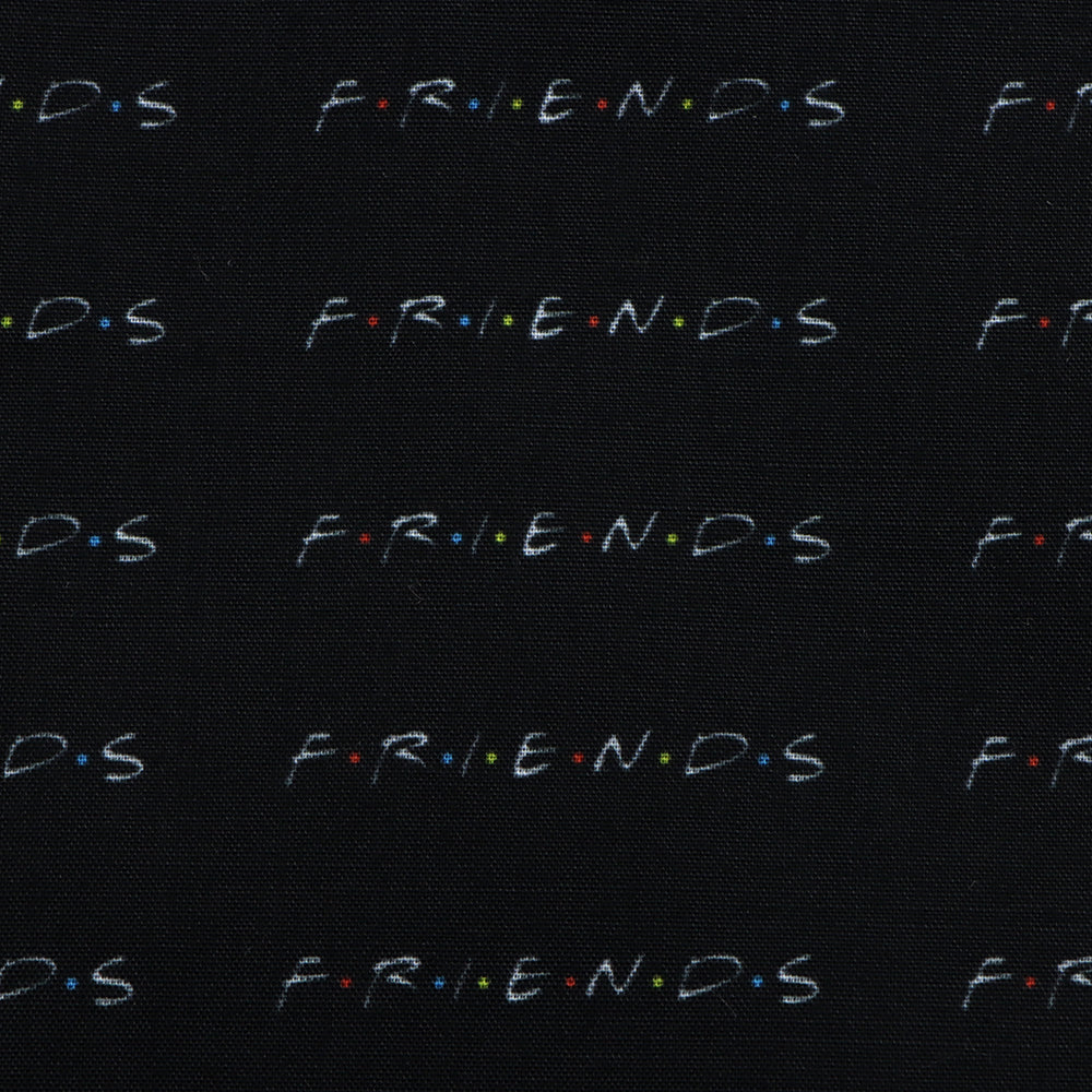 black series printed fabric