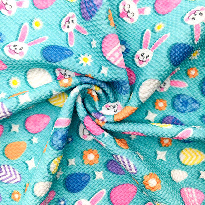 rabbit bunny easter bunny printed fabric