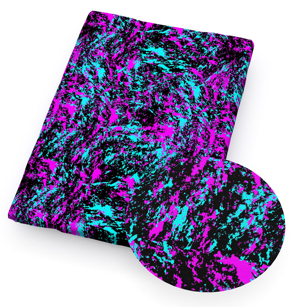 paint splatter purple series black series camouflage camo printed fabric