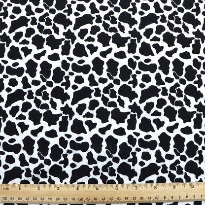 cow pattern printed fabric