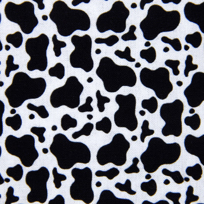 cow pattern printed fabric