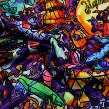 Load image into Gallery viewer, dinosaurs dino printed fabric
