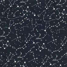 Load image into Gallery viewer, planet solar system galaxy printed fabric
