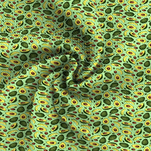 Load image into Gallery viewer, fruit avocado green series printed fabric
