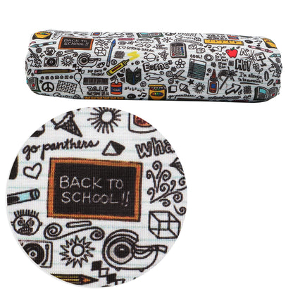 back to school printed fabric