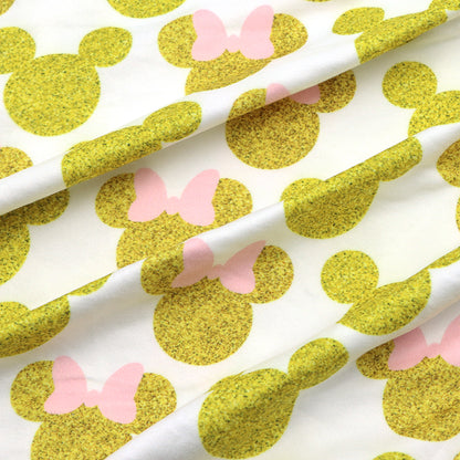 gold series printed fabric