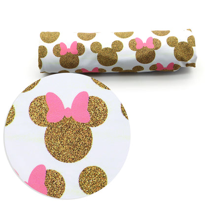 gold series printed fabric