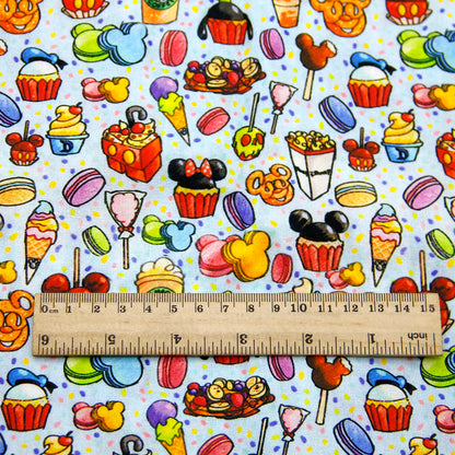 food printed fabric