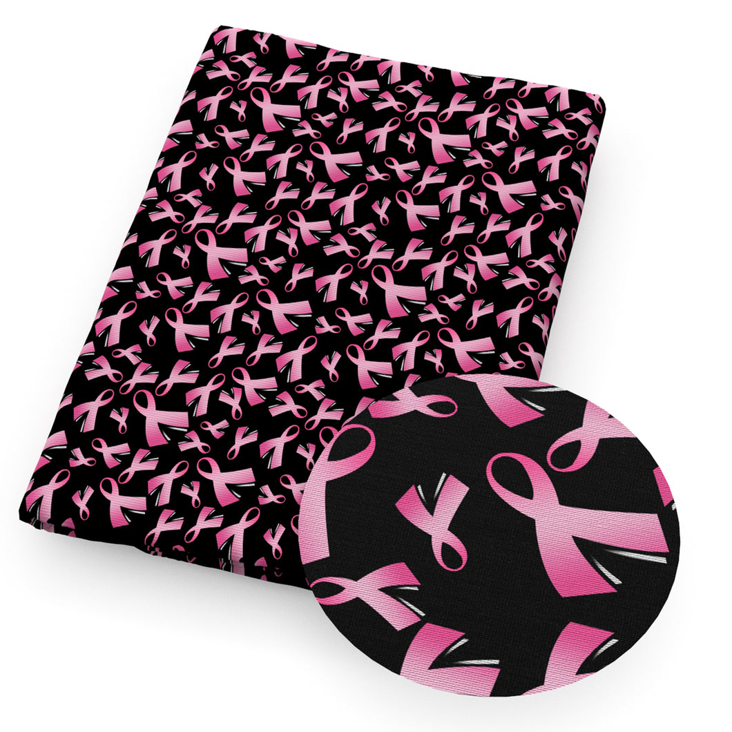 breast cancer awareness printed fabric