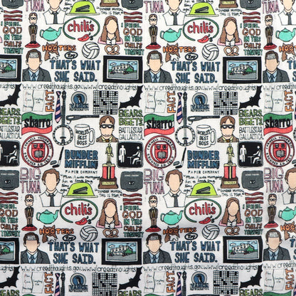 chili peppers printed fabric