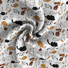Load image into Gallery viewer, cat printed fabric
