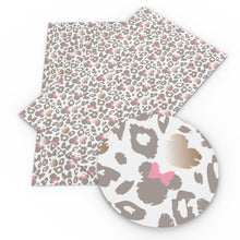 Load image into Gallery viewer, leopard cheetah heart love printed fabric
