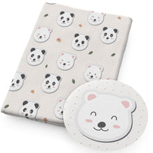 Load image into Gallery viewer, panda theme printed fabric
