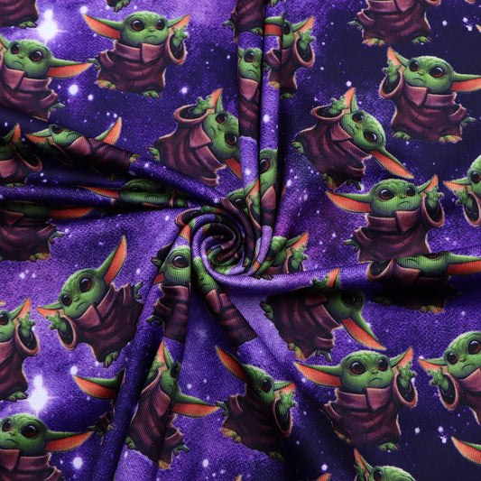 purple series printed fabric