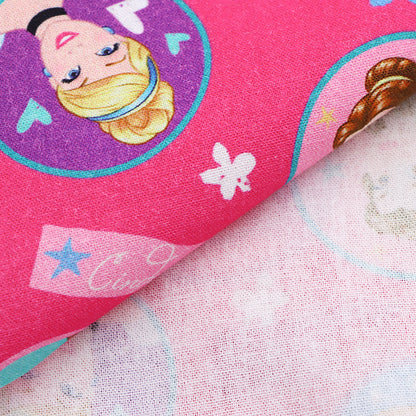 flower floral pink series printed fabric