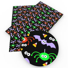 Load image into Gallery viewer, spider spider web printed fabric
