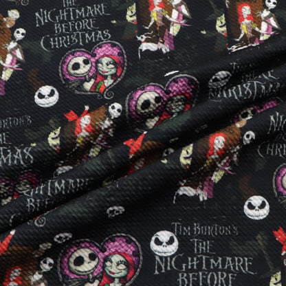 heart love printed fabric