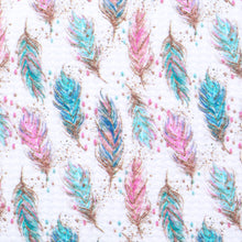 Load image into Gallery viewer, feather printed fabric
