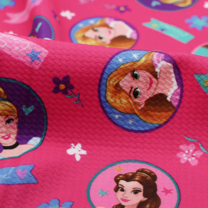 flower floral pink series printed fabric