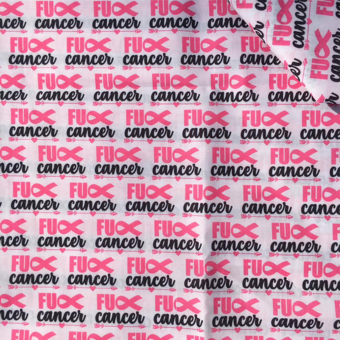 pink series awareness breast cancer printed fabric – Erica's Fabric
