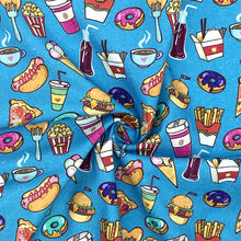 Load image into Gallery viewer, cake cupcake ice cream popsicle drinks food printed fabric

