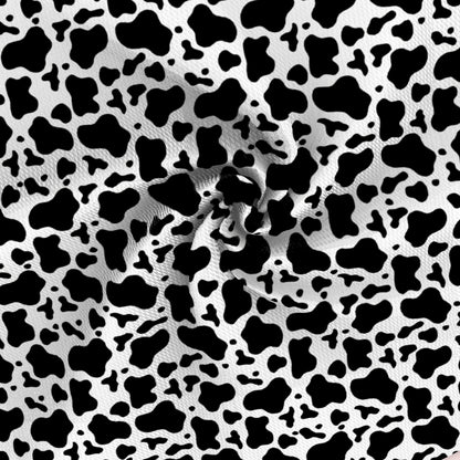 cow pattern printed fabric