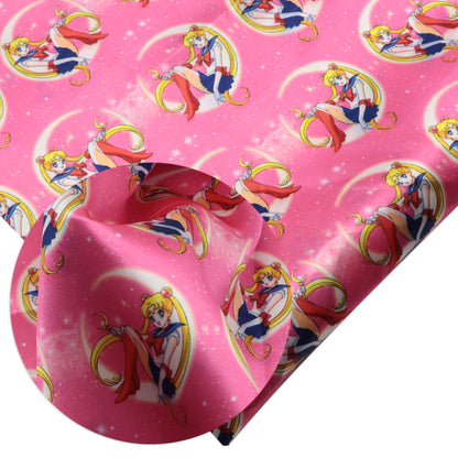 red series printed fabric