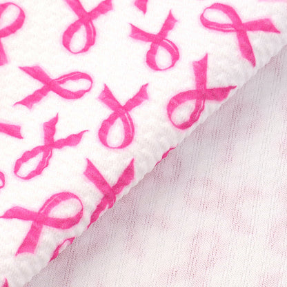 breast cancer printed fabric