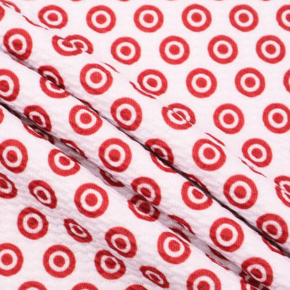 dots spot printed fabric