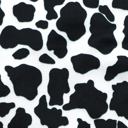 cow pattern printed fabric