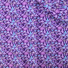 Load image into Gallery viewer, purple series plant mushroom printed fabric
