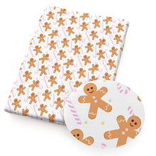 Load image into Gallery viewer, star starfish christmas day gingerbread man crutch printed fabric
