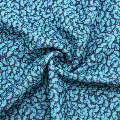 butterfly printed fabric