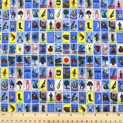 tarot card printed fabric